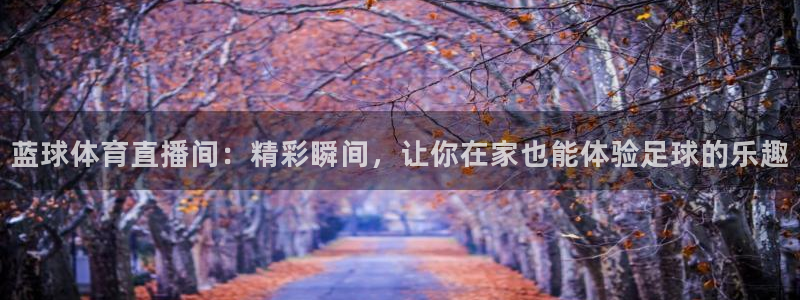 360直播 nba：蓝球体育直播间：精彩瞬间，让你在家也能体验足球的乐趣