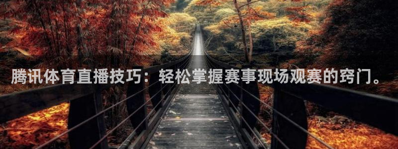 360体育直播吧360体育在线直播：腾讯体育直播技巧：轻松掌握赛事现场观赛的窍门。